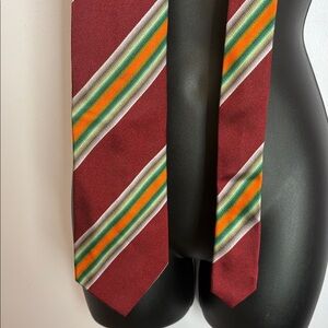 Kenzo Vintage Striped Silk Made in Italy Necktie Tie